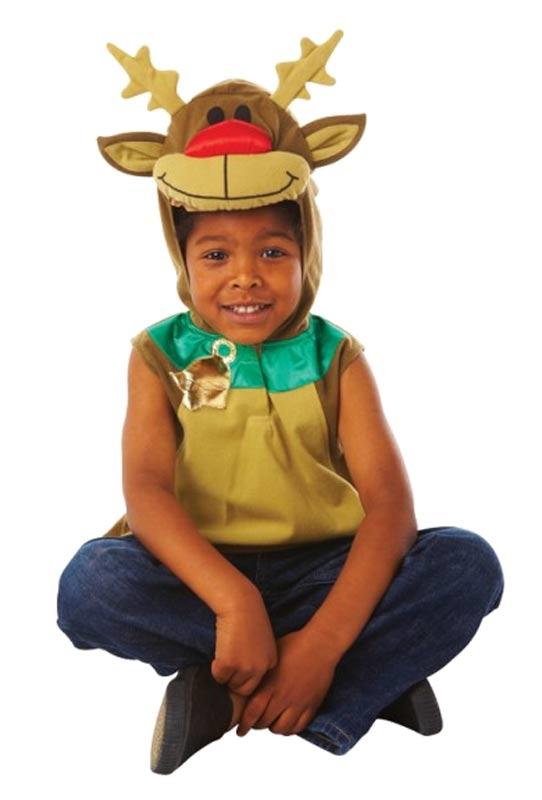 Christmas Rudolf Reindeer Fancy Dress Costume for Children by Amscan 095060 available here at Karnival Costumes online party shop