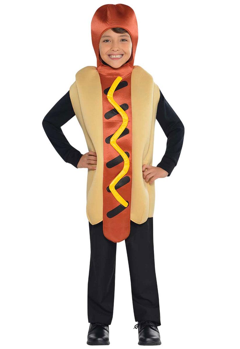 Hot Diggity Hot Dog Fancy Dress Costume for Children by Amscan 844272 available here at Karnival Costumes online party shop