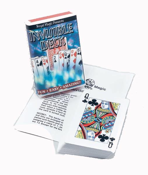 Magician's Cards Invisible Deck MC139 Karnival Costumes