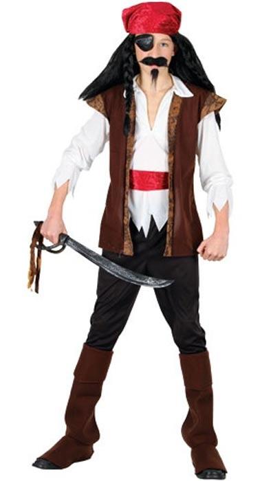 Caribbean Pirate Fancy Dress Costume