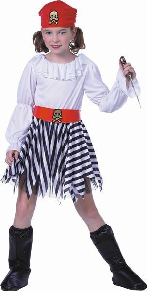 Pirate Girl Costume - Pirate Fancy Dress - Childrens Costumes