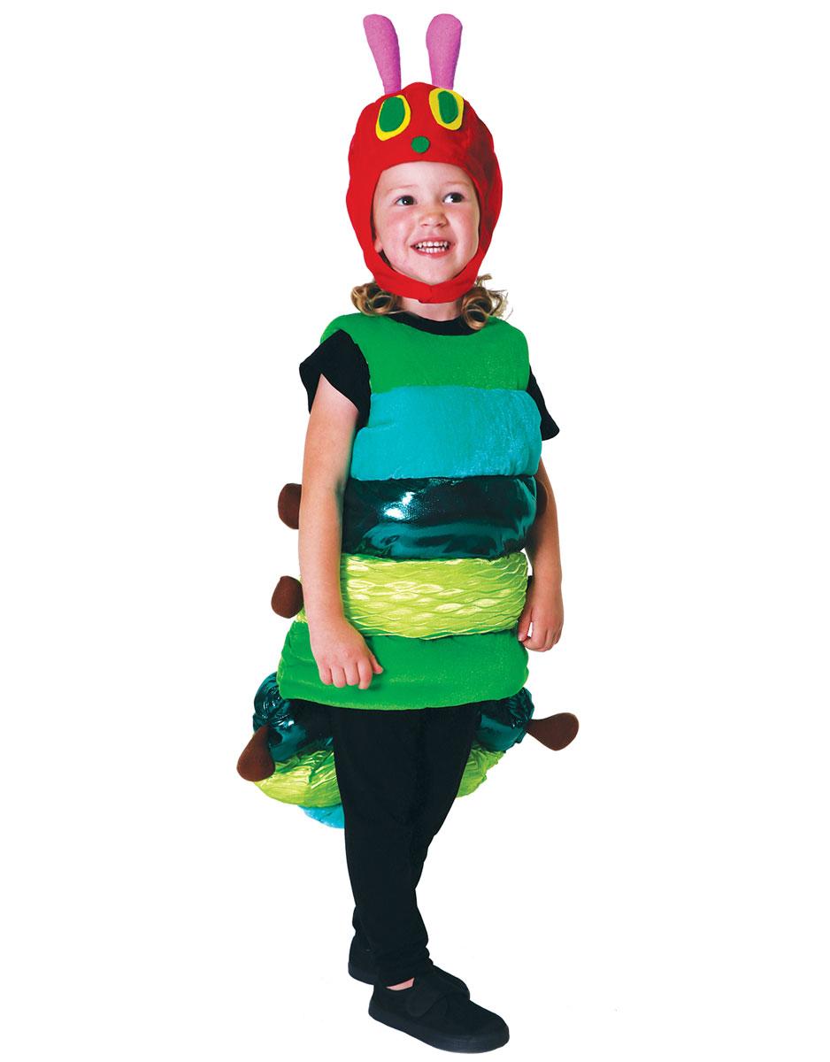 Children's Deluxe Hungry Caterpillar Fancy Dress Costume by Amscan 9902975 (3-5yrs) and 9902976 (6-8yrs) available here at Karnival Costumes online party shop