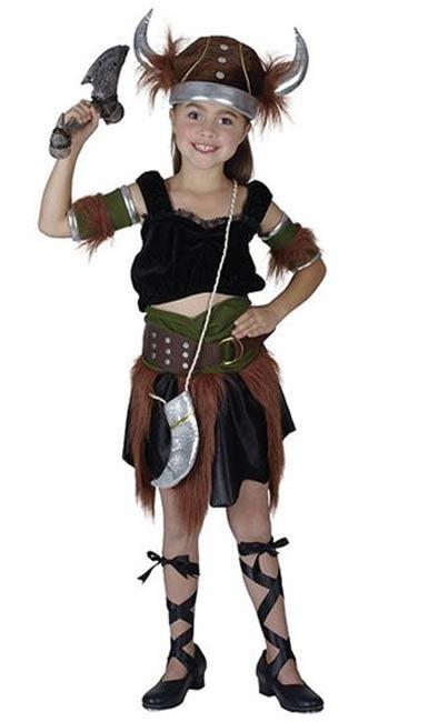 Viking Costume - Girls Costumes - Kids Fancy Dress