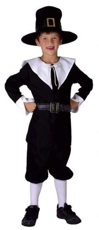 Pilgrim Costume - Boys Fancy Dress - Childrens Costumes