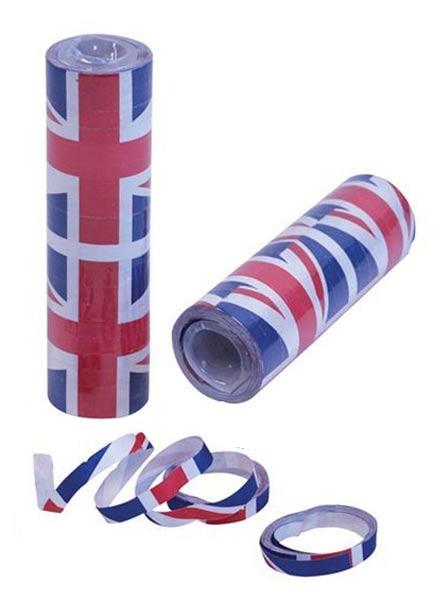 Great Britain Union Jack Streamers by Bristol Novelties PG065 available here at Karnival Costumes online party shop