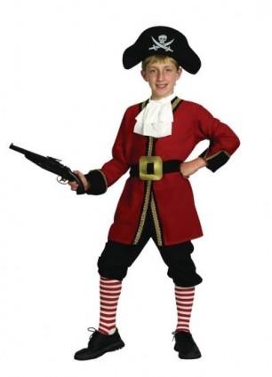 Captain Hook Costume - Boys Fancy Dress - Pirate Costumes