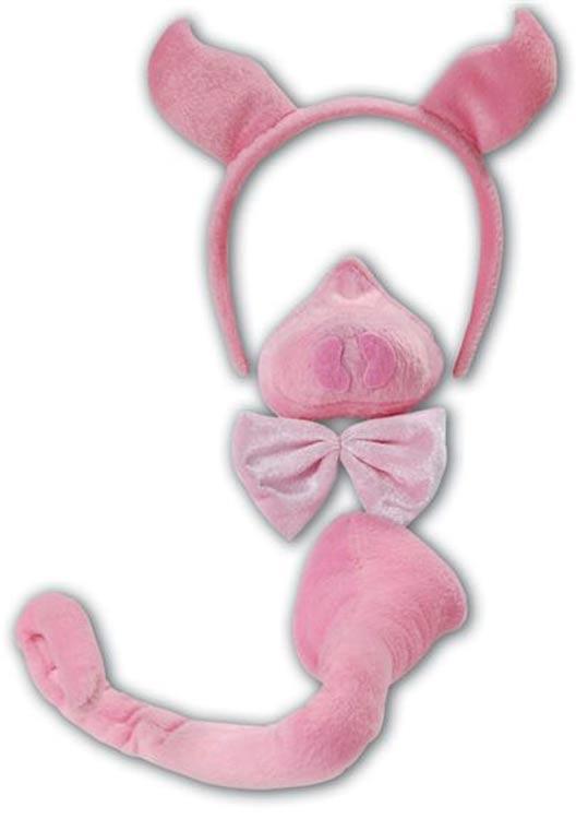 Instant Pig Costume Set by Bristol Novelties DS115 from a collection of Instant Costumes available here at Karnival Costumes online party shop