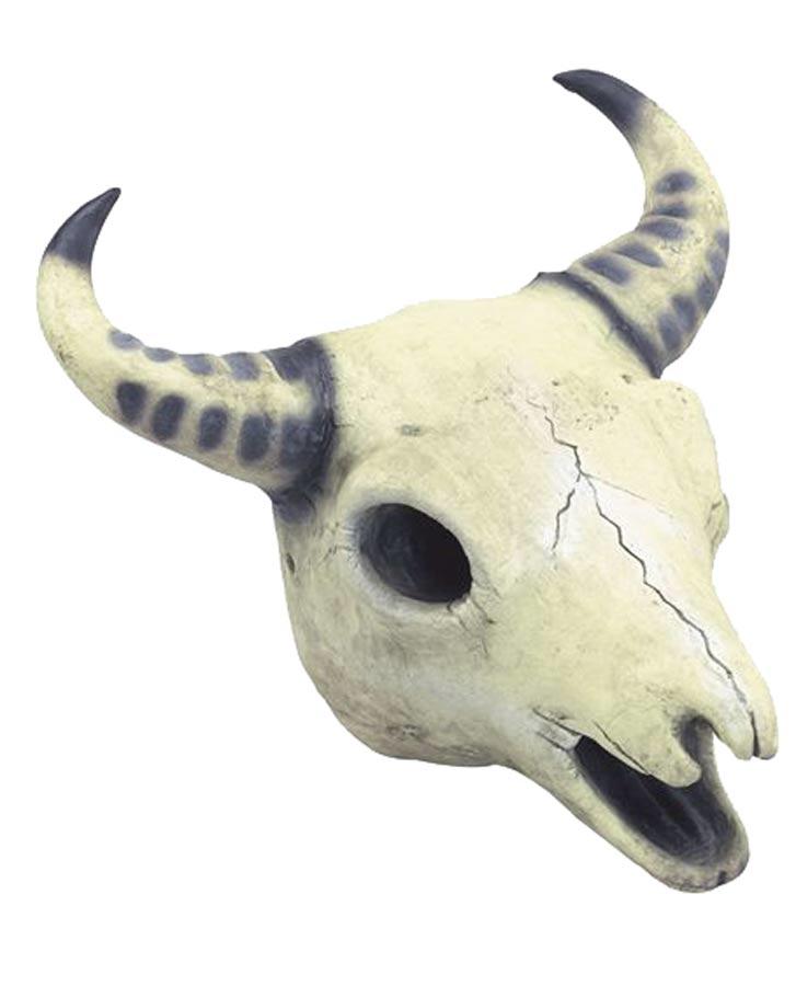 Latex Rubber Cow Skull