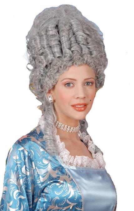Marie Antoinette Wig in Grey - Period Costume Wigs