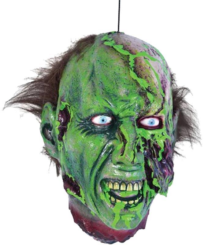 Bio Hazard Decapitated Head - Halloween Zombie Props