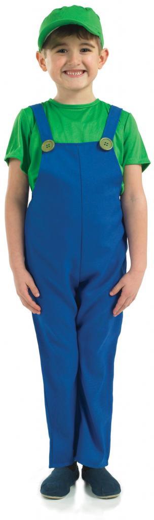 Green Plumbers Mate Costume - Childrens Costumes and Fancy Dress