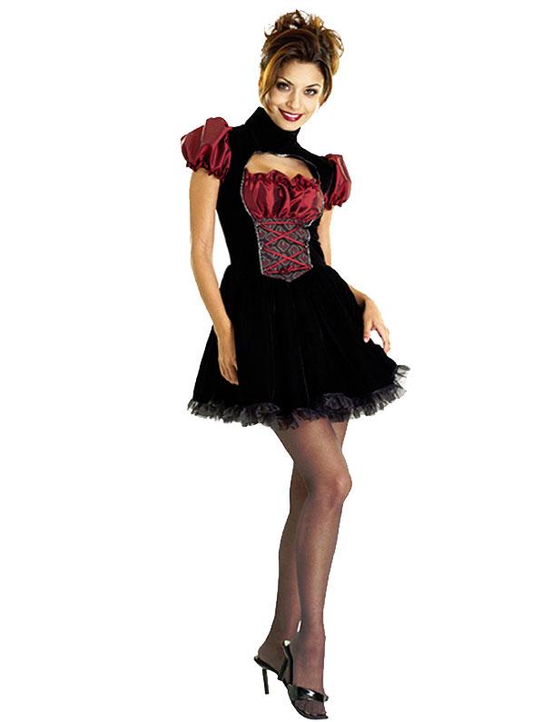Classic French Maid Costume for Ladies by Rubies 16541 available in the UK here at Karnival Costumes online party shop