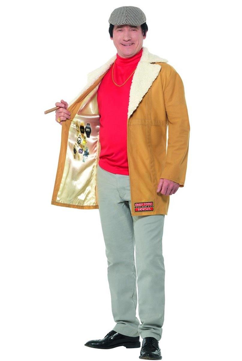 'ookey watch print on the inside of the jacket from our Del Boy Costume by Smiffy 42982 available here at Karnival Costumes online party shop