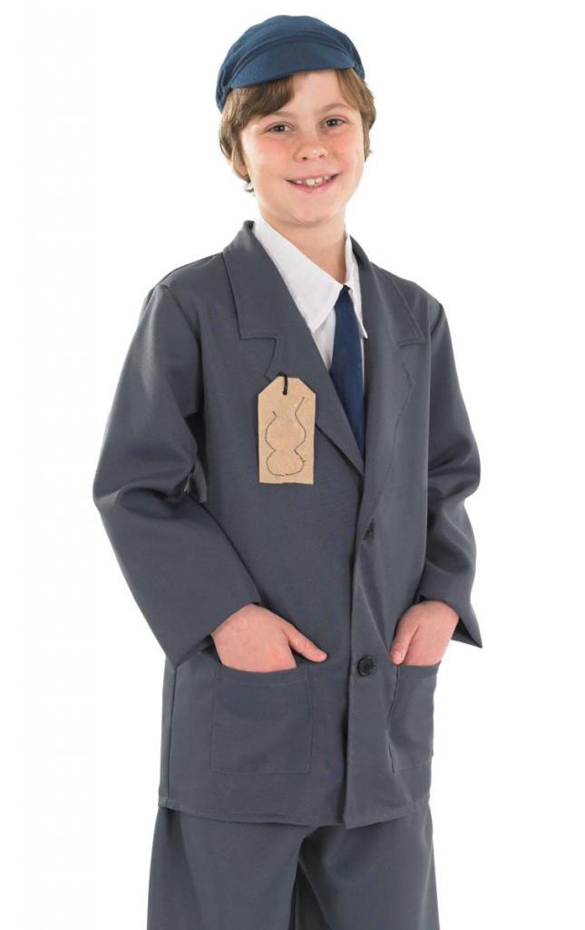 Evacuee Boy Fancy Dress Costume By Fun Shack 3453 Karnival Costumes