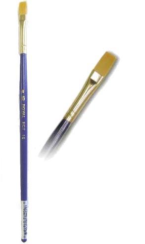 Face Painting Royal and Langnickel ECT Gold Taklon Shader #8 R15-08 Makeup Brush from Karnival Costumes