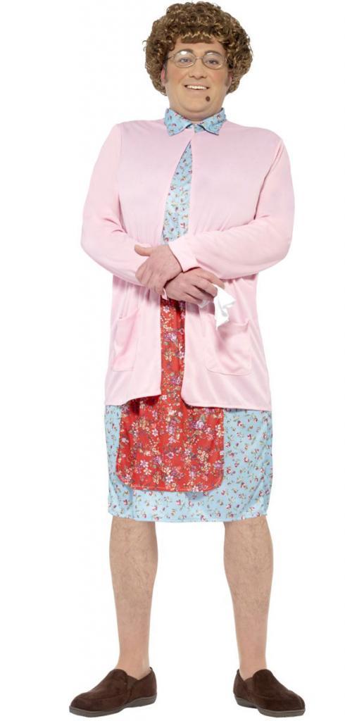 Mrs Brown Adult Fancy Dress Costume by Smiffys 27076 and available from Karnival Costumes