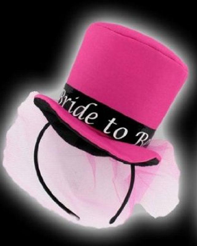 Bride to Be Mini Top Hat by Alandra available from Karnival Costumes