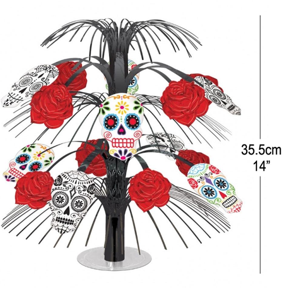 14" Day of the Dead Cascade Table Centerpiece by Amscan 240465 available from Karnival Costumes