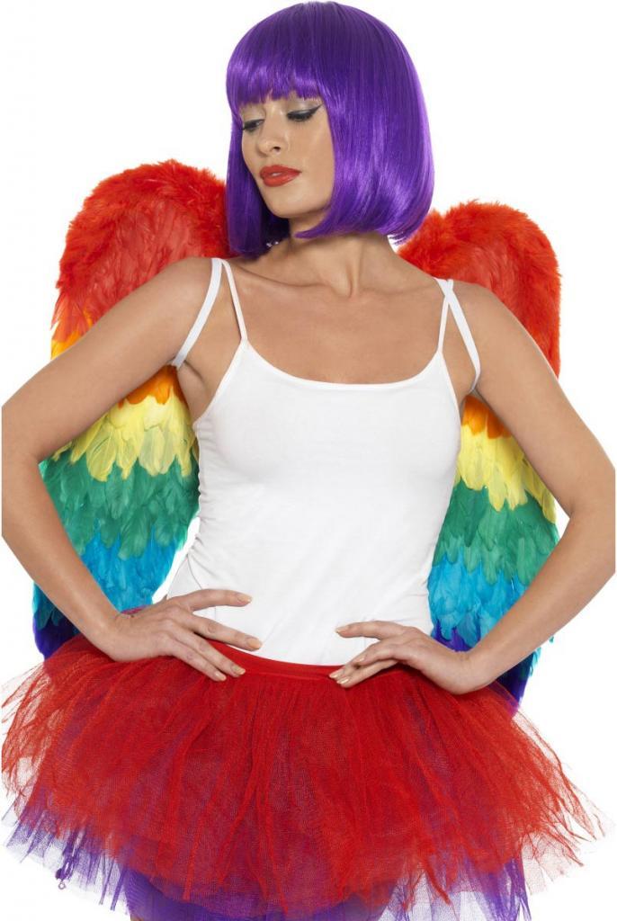 Feather Rainbow Wings by Smiffys 43585 and available from Karnival Costumes