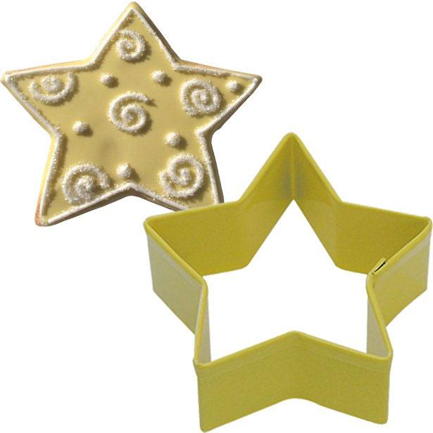 Star Cookie Cutter K1114 by Anniversary House available here at Karnival Costumes party shop and perfect for a number of party themes.