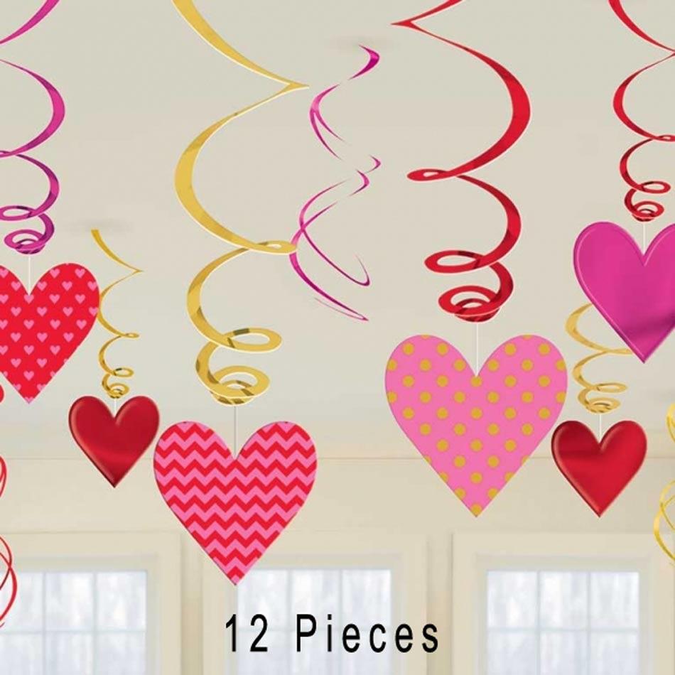 Foil Heart Cutouts