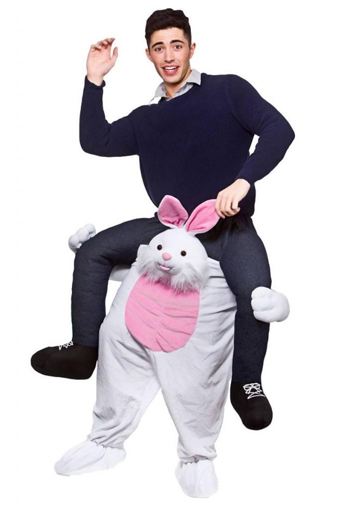 Carry Me Easter Bunny Fancy Dress Costume by Wicked MA-8700 and available from Karnival Costumes