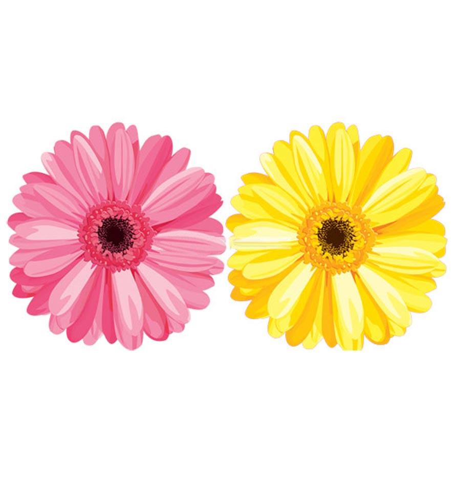 Pretty Daisy Cutout measuring 20.0cm by Amscan 196802 and available from Karnival Costumes online party shop