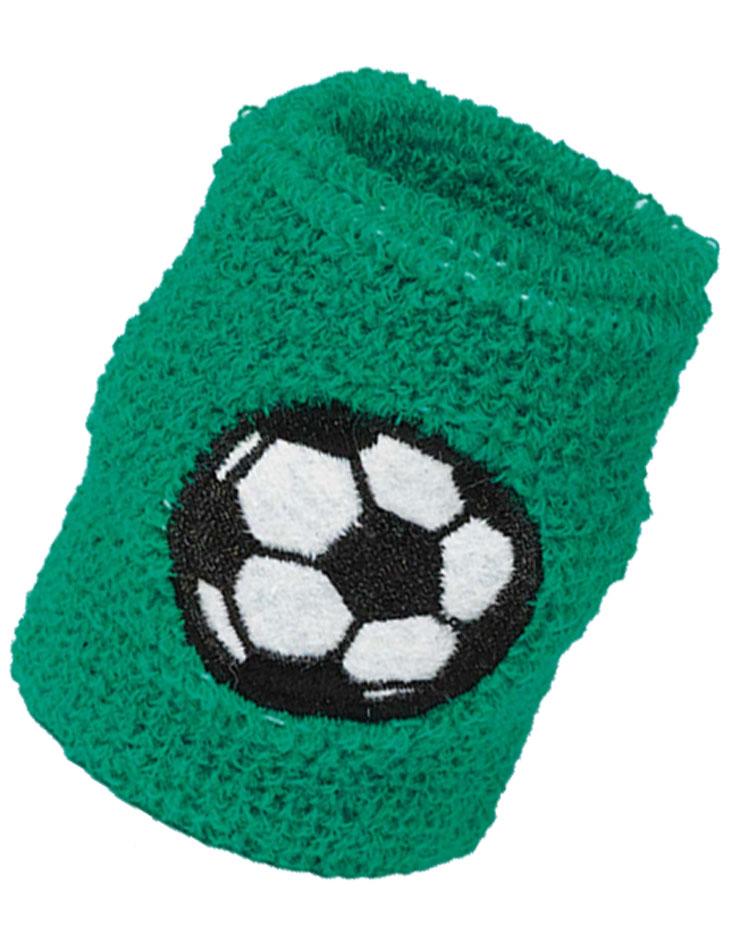 Pack of 2 Football Wrist Sweatbands by Amscan 397430 available here at Karnival Costumes online party shop