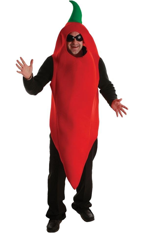 Vindaloo Chili Pepper Costume for adults by Wiocked FN8606 available from a collection of chilli pepper outfits (oh yes) here at Karnival Costumes online party shop