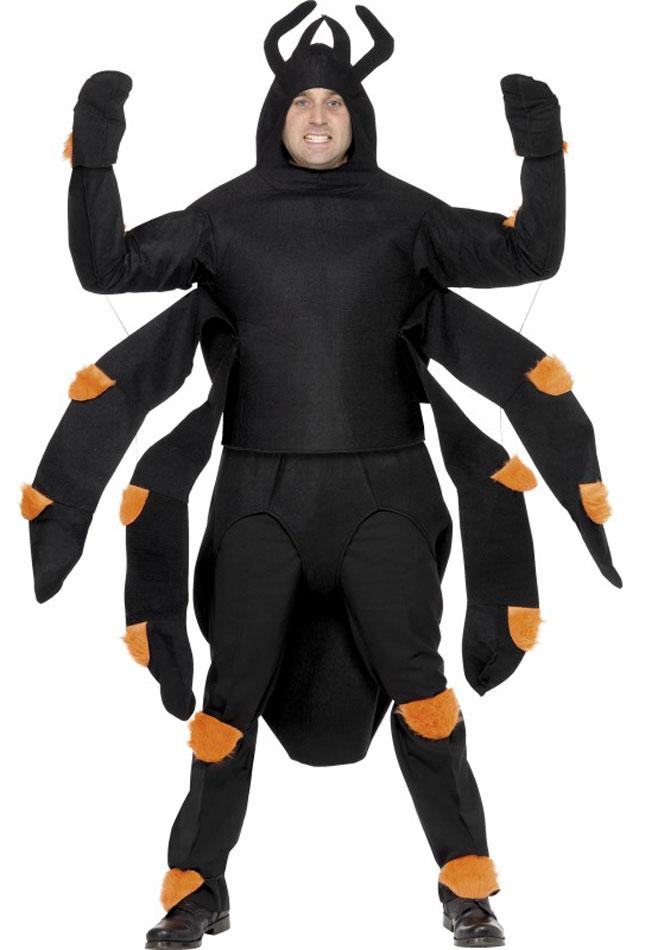 Spider Costume for Adults by Smiffy 36572 available here at Karnival Costumes online party animal shop