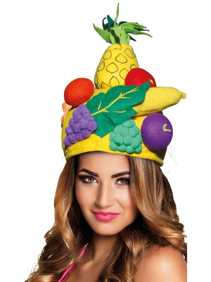 Carmen Miranda Fruit Hat in Felt by Palmers 5640A from a collection of carnival costume hats and headwear. Available here at Karnival Costumes online party shop