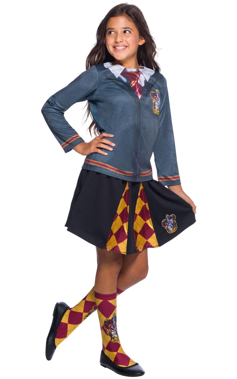 Girl's Gryffindor House Socks by Rubies 39308 and fully licensed. Available from a large selection of Harry Potter costume accessories available here at Karnival Costumes online party shop