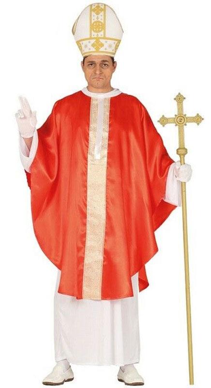 Pope Costume Adult Pontiff Fancy Dress by Guirca 88617 available from a selection here at Karnival Costumes online party shop