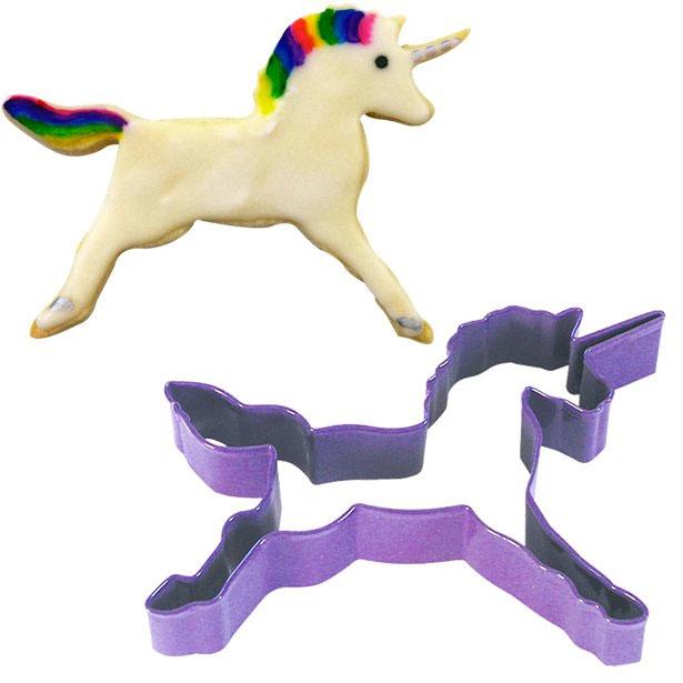 Unicorn Cookie Cutter by Anniverseery House K1248 available here at Karnival Costumes online party shop