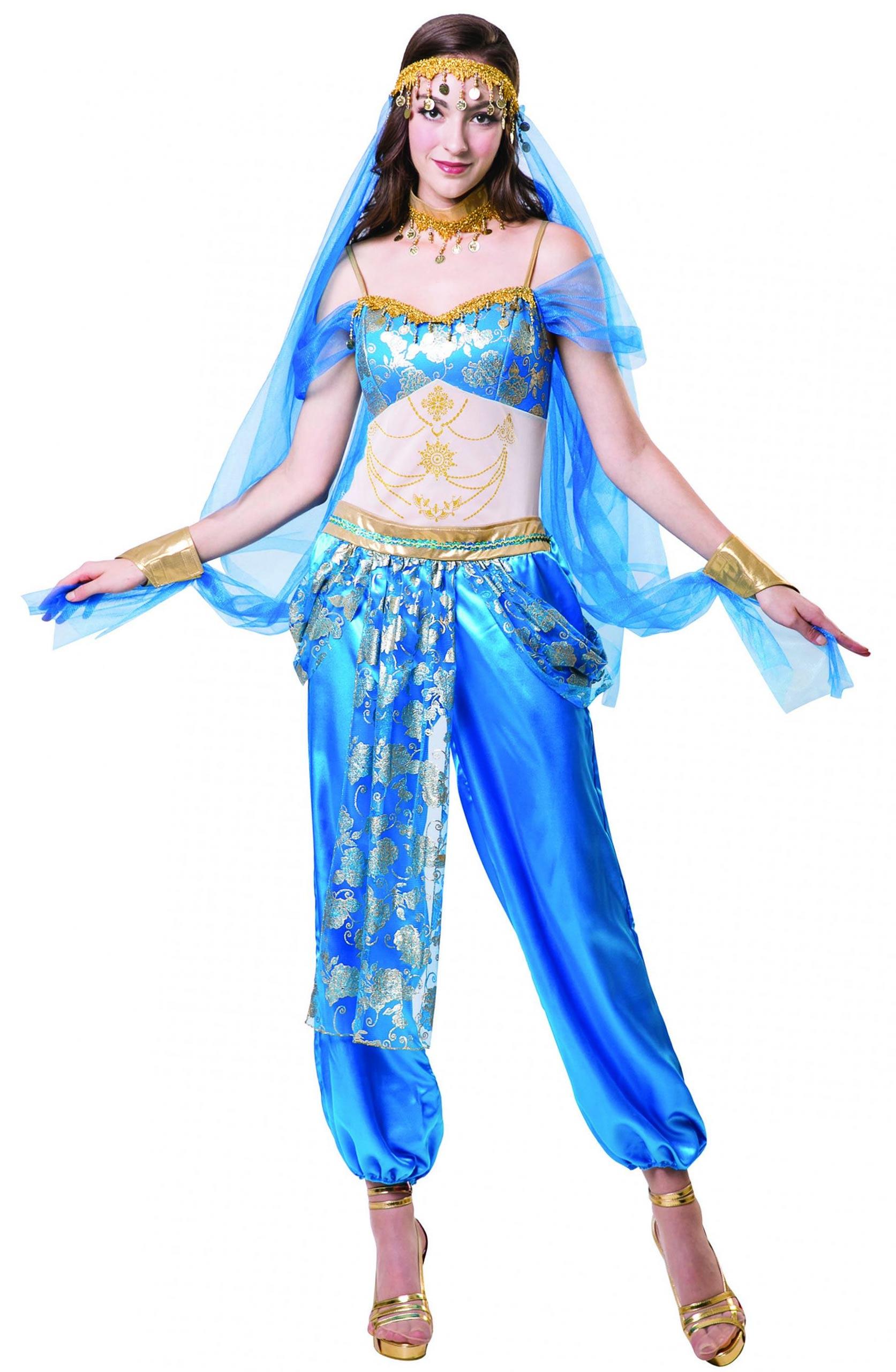 Exotic Harem Dancer Adult Costume by Bristol Novelties AF072 available from a selection of exotic outfits here at Karnival Costumes online party shop