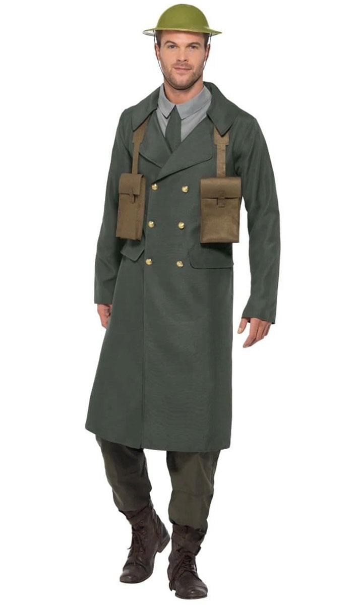WWII British Army Officer Costume by Smiffy 47243 available here at Karnival Costumes online party shop