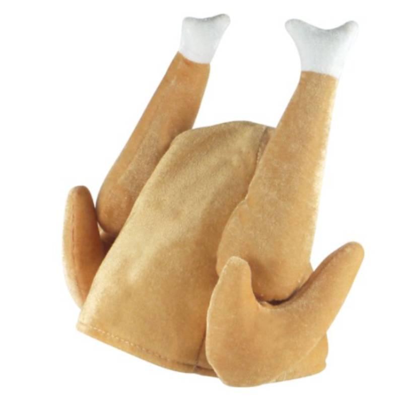 Adult Roast Turkey Christmas Novelty Hat by Henbrandt W00111 available from Karnival Costumes