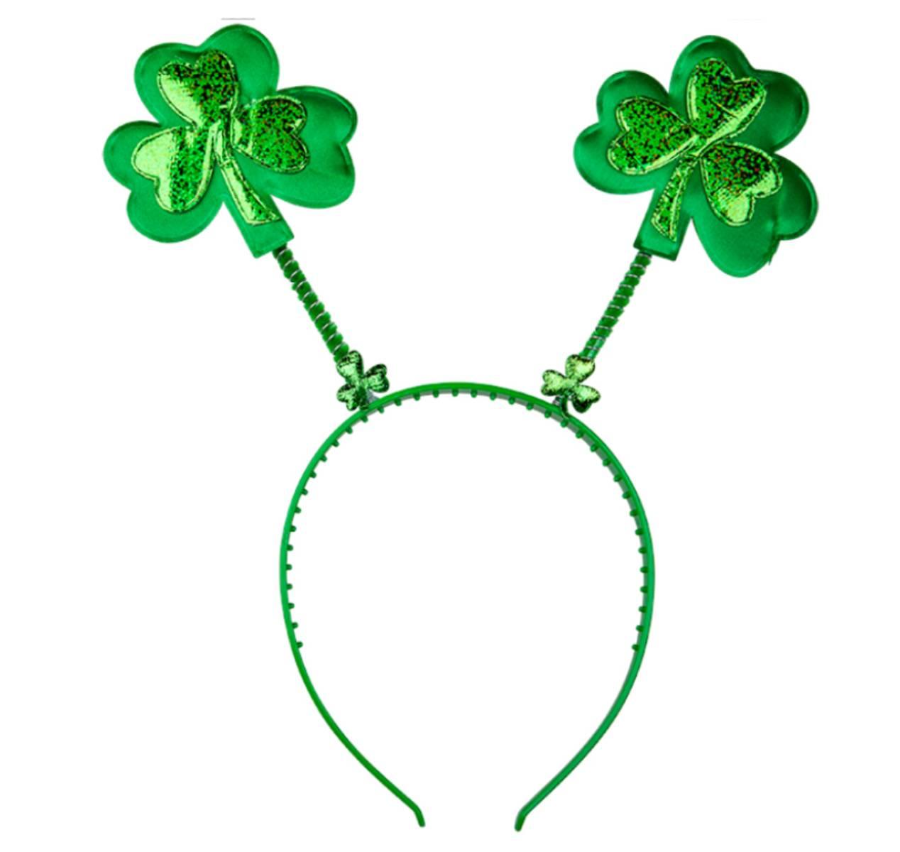 St Patrick's Day Shamrock Head Boppers by Wicked AC9571 available here at  Karnival Costumes on;line party shop