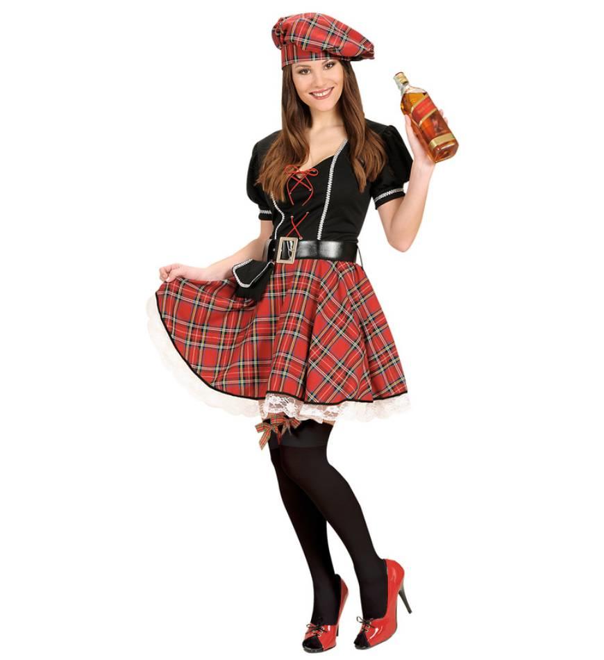 Bonnie Scottish Lass Costume for Burn's Night, Hogmany etcby Widmann 7734 available here at Karnival Costumes online party shop