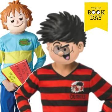 Comic based fancy dress costumes and dress-up for Book Week and World Book Day available here at Karnival Costumes online party shop