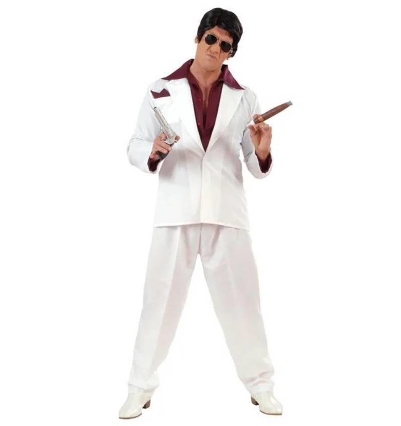 Miami Scarface Gangster Costume by Widmann 5746T available here at Karnival Costumes online party shop