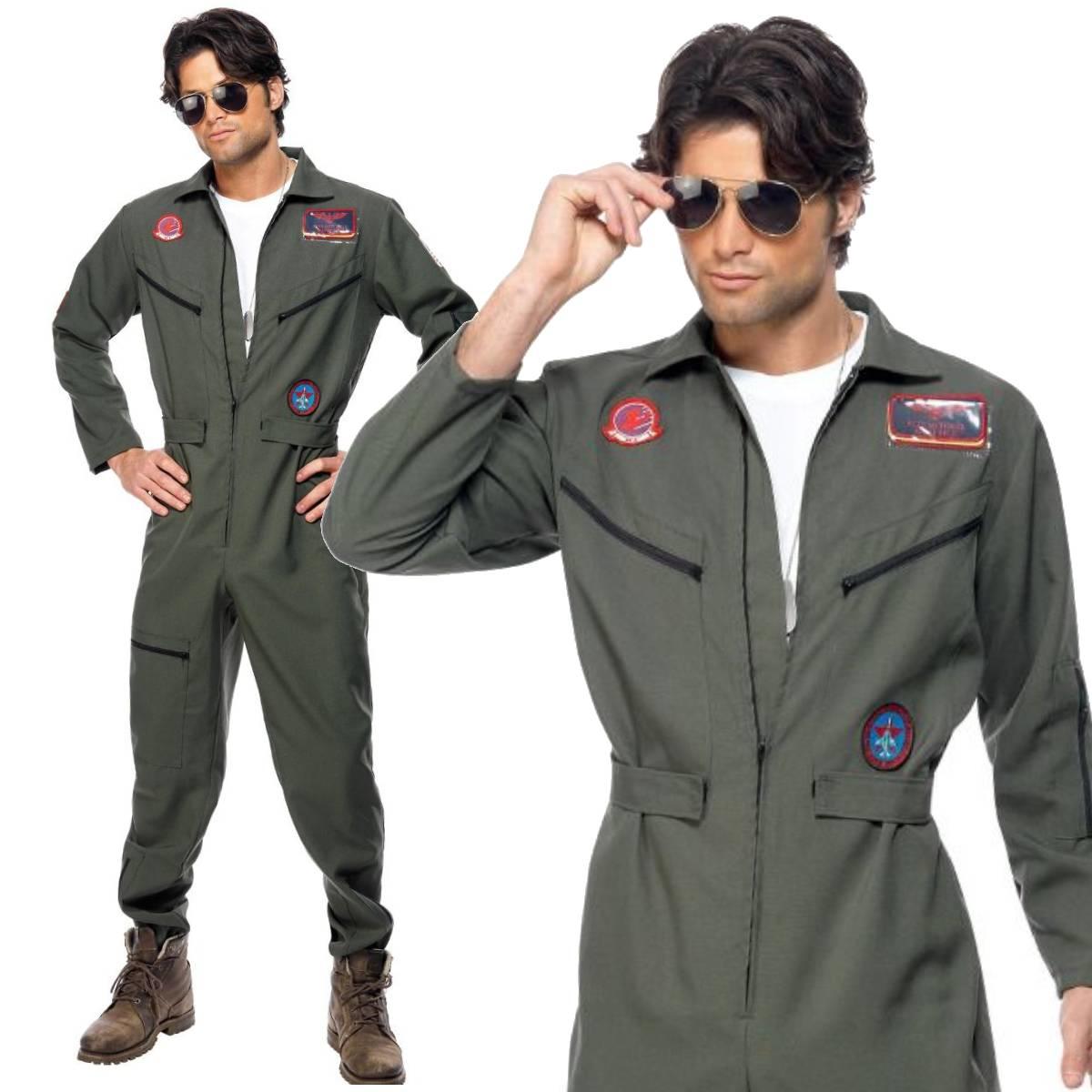 Official USAF Top Gun Pilot Costume by Smiffys 36287 available here at Karnival Costumes online party shop
