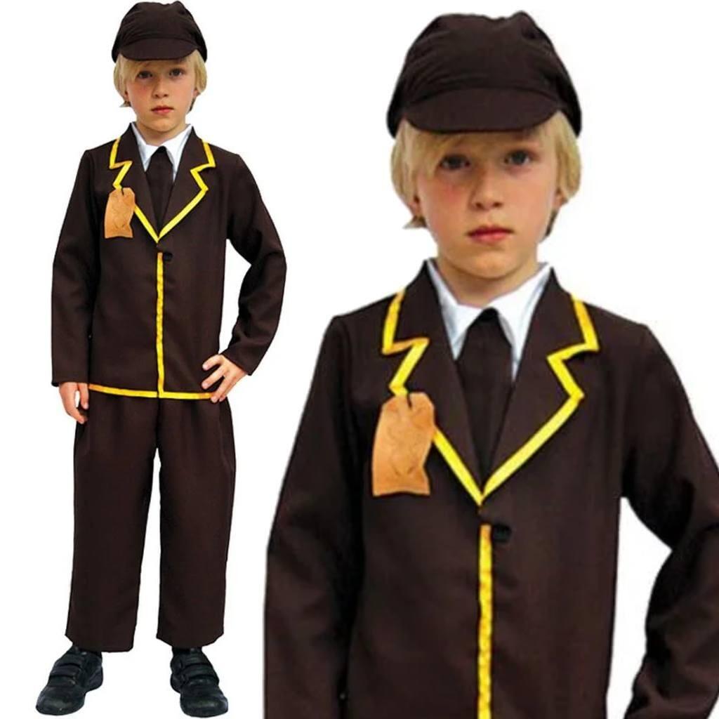 Costume Bambina Cappuccetto Rosso Henbrandt - Taglia Media (7-9 Anni) Con Mantello, Vestito, Gonna E Cintura
