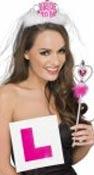 Bride to Be Accessory Kit by Smiffys 26856 available here at Karnival Costumes online party shop
