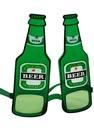 Green Beer Glasses by Bristol Novelties BA278 available here at Karnival Costumes online party shop