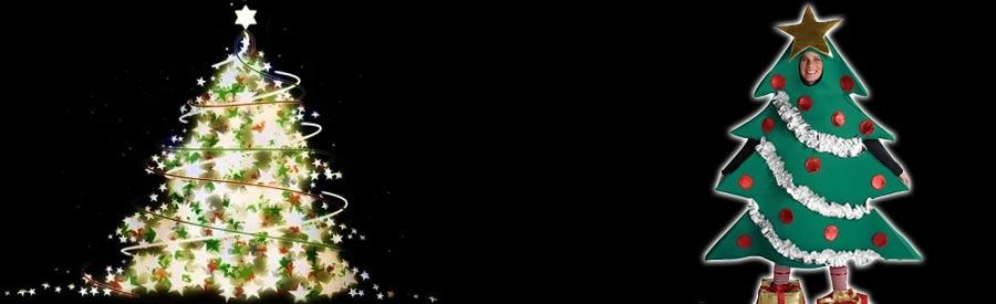 Christmas Tree Costume ideas in the blog by Karnival Costumes online party shop