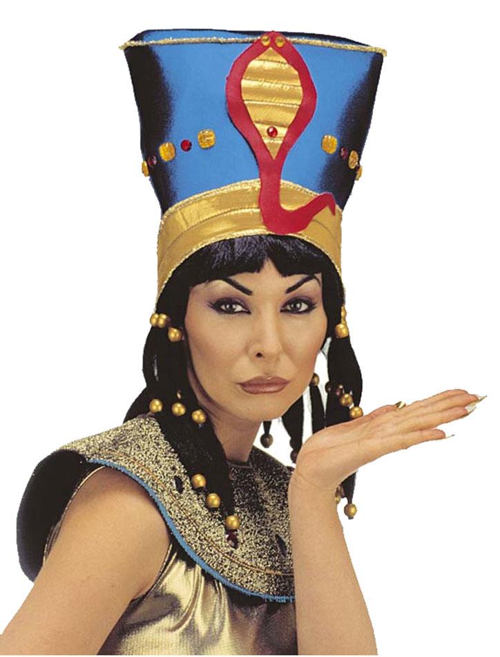 Deluxe Cleopatra Egyptian Headdress by Widmann 3406E available here at Karnival Costumes online party shop