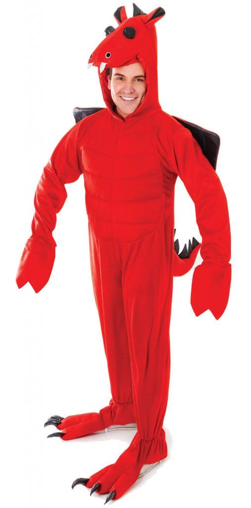 Red Dragon Costume for Adults by Bristol Novelties AC363 available at Karnival Costumes