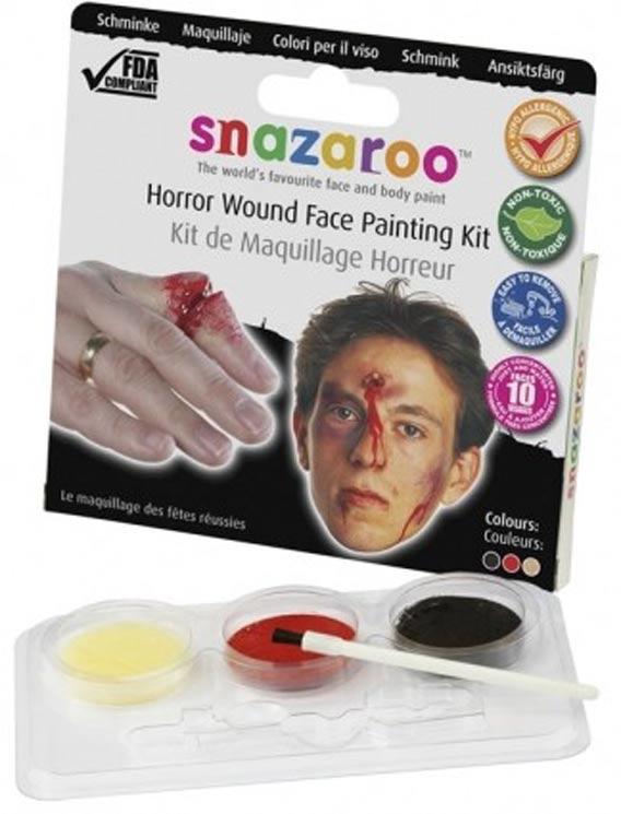 Snazaroo Horror Wound Set