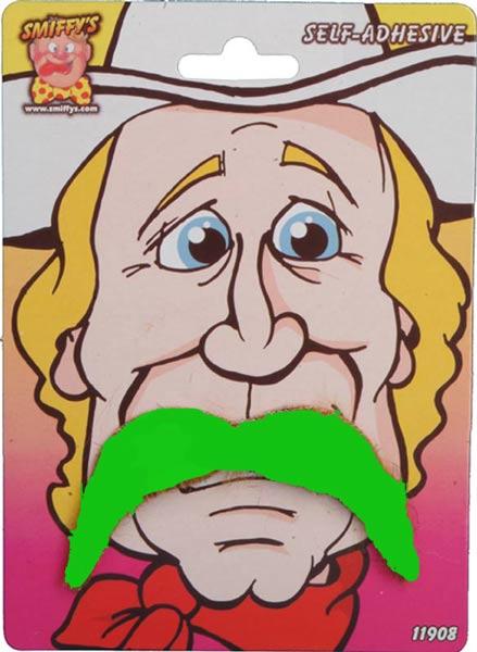 Cowboy Moustache - Green St Patricks